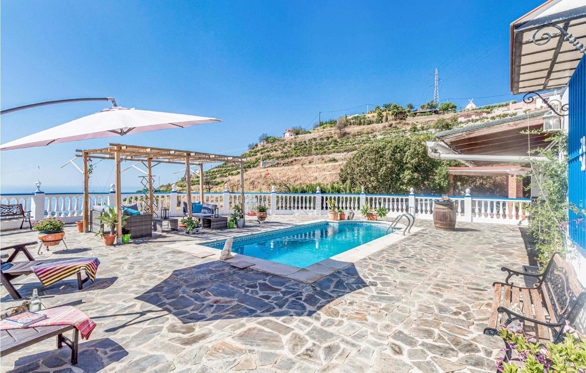 Pet Friendly Home In Velilla-Taramay With Kitchen Exterior photo